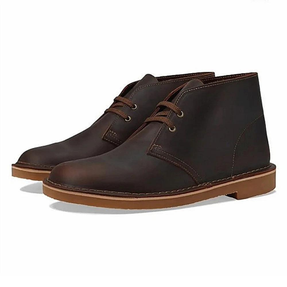 New w/Box Men's Clark's Collection Bushacre 3 Genuine Leather Chukka Boots 10W